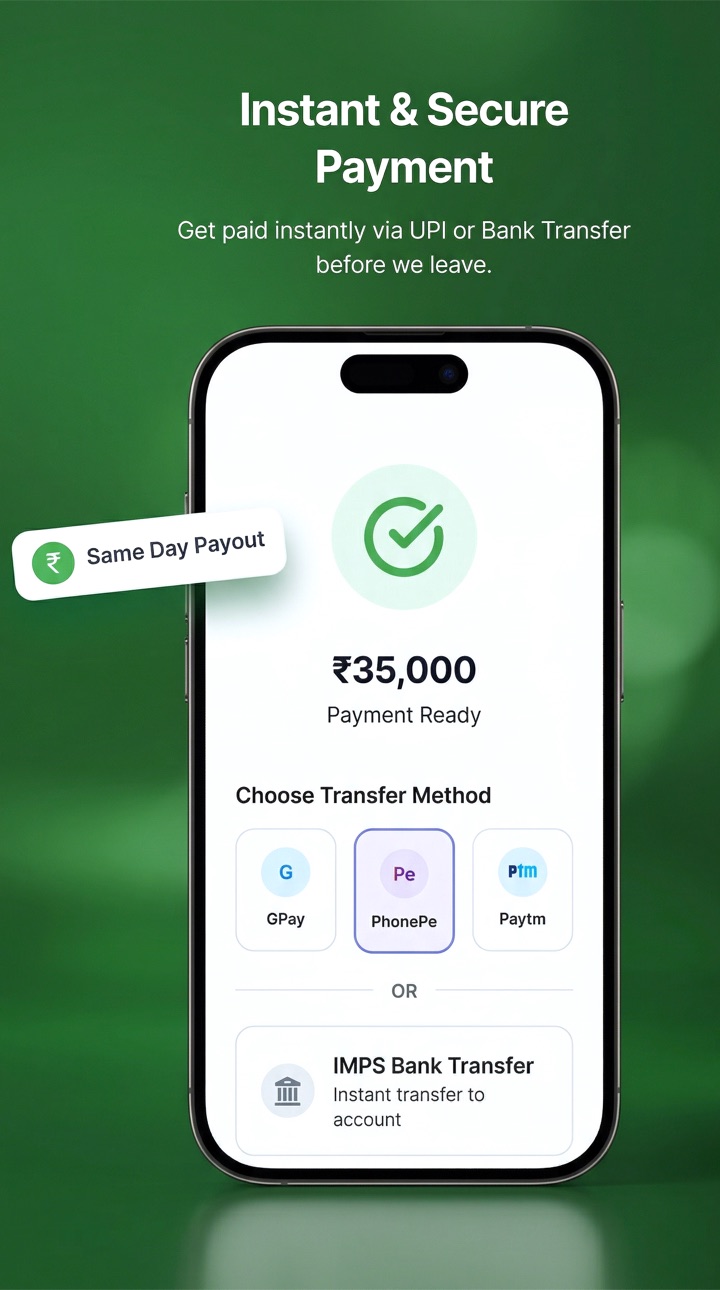 Buyback Elite app — payout