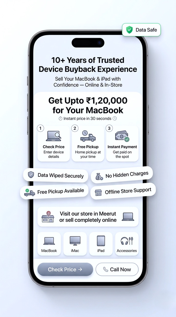 Buyback Elite app — profile